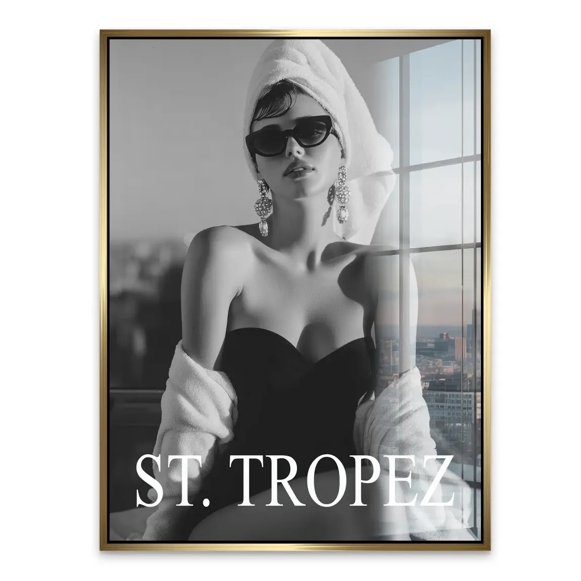 St. Tropez Glam Acrylglasbild