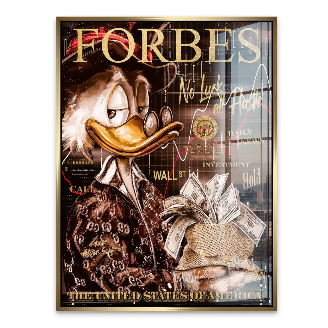 Mr Money Forbes Acrylglasbild