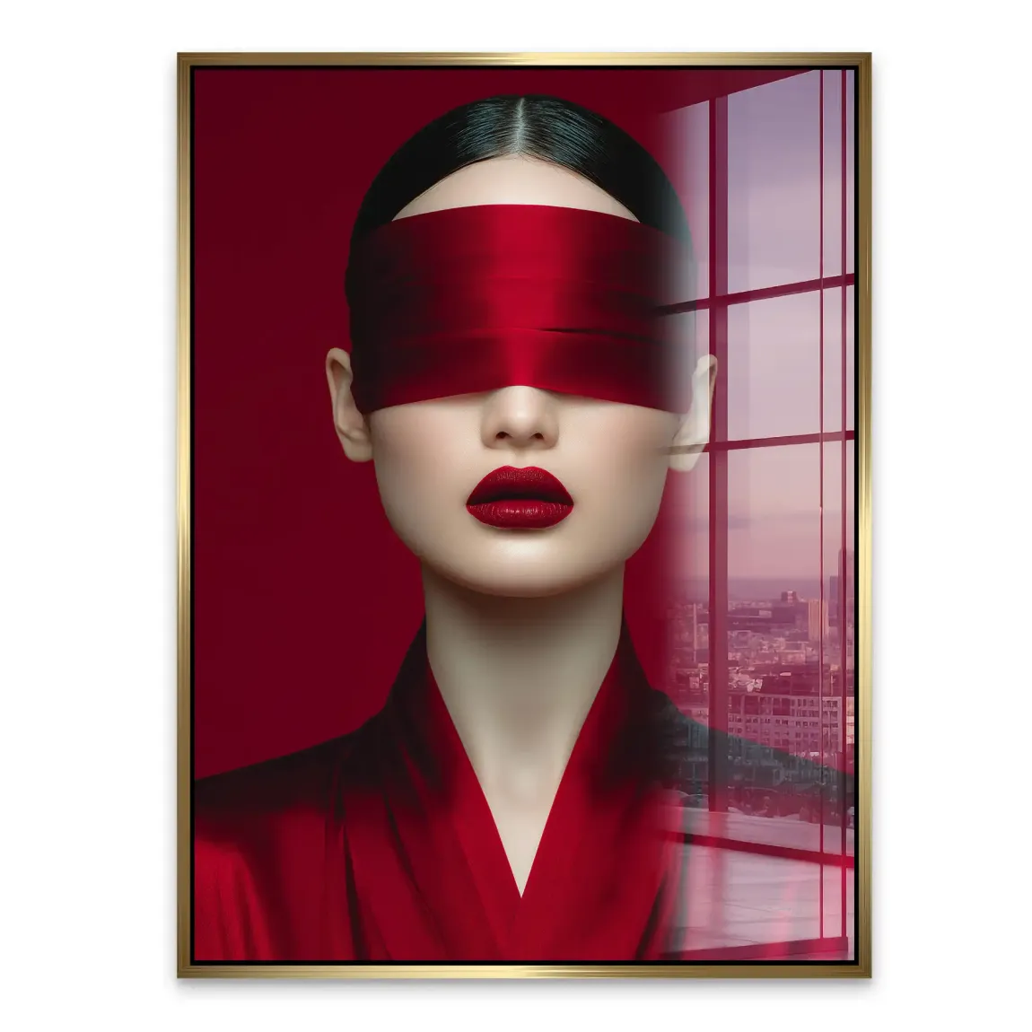 Blind Art Acrylglasbild