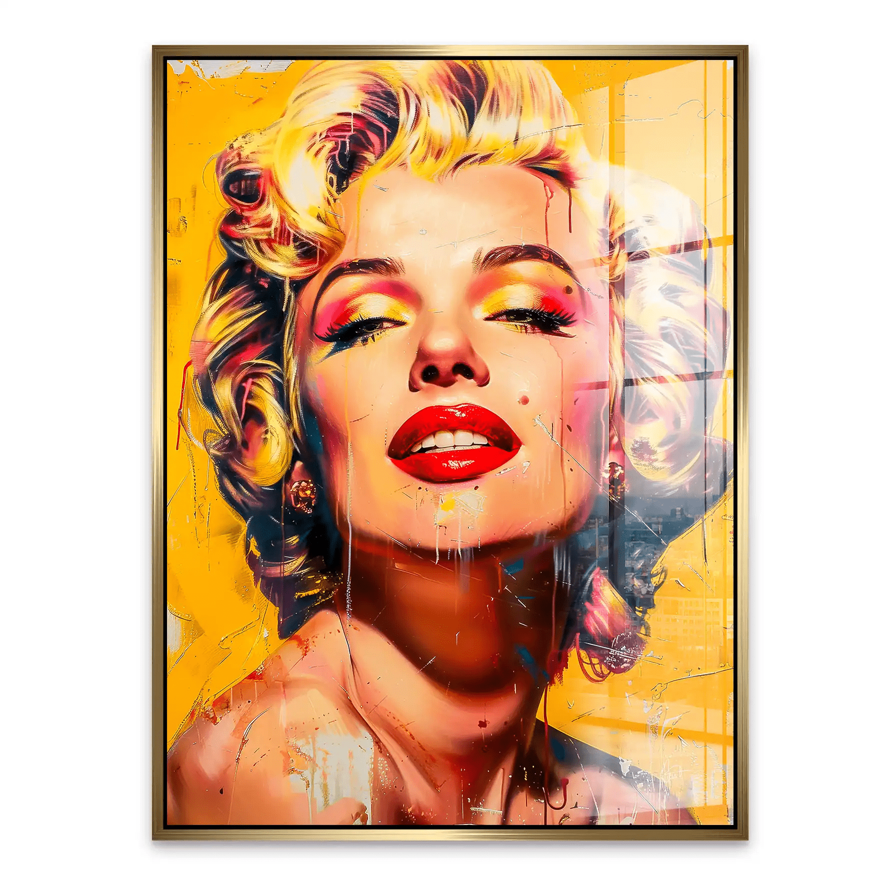 Marilyn Street Style Acrylglas Bild INGALERIE