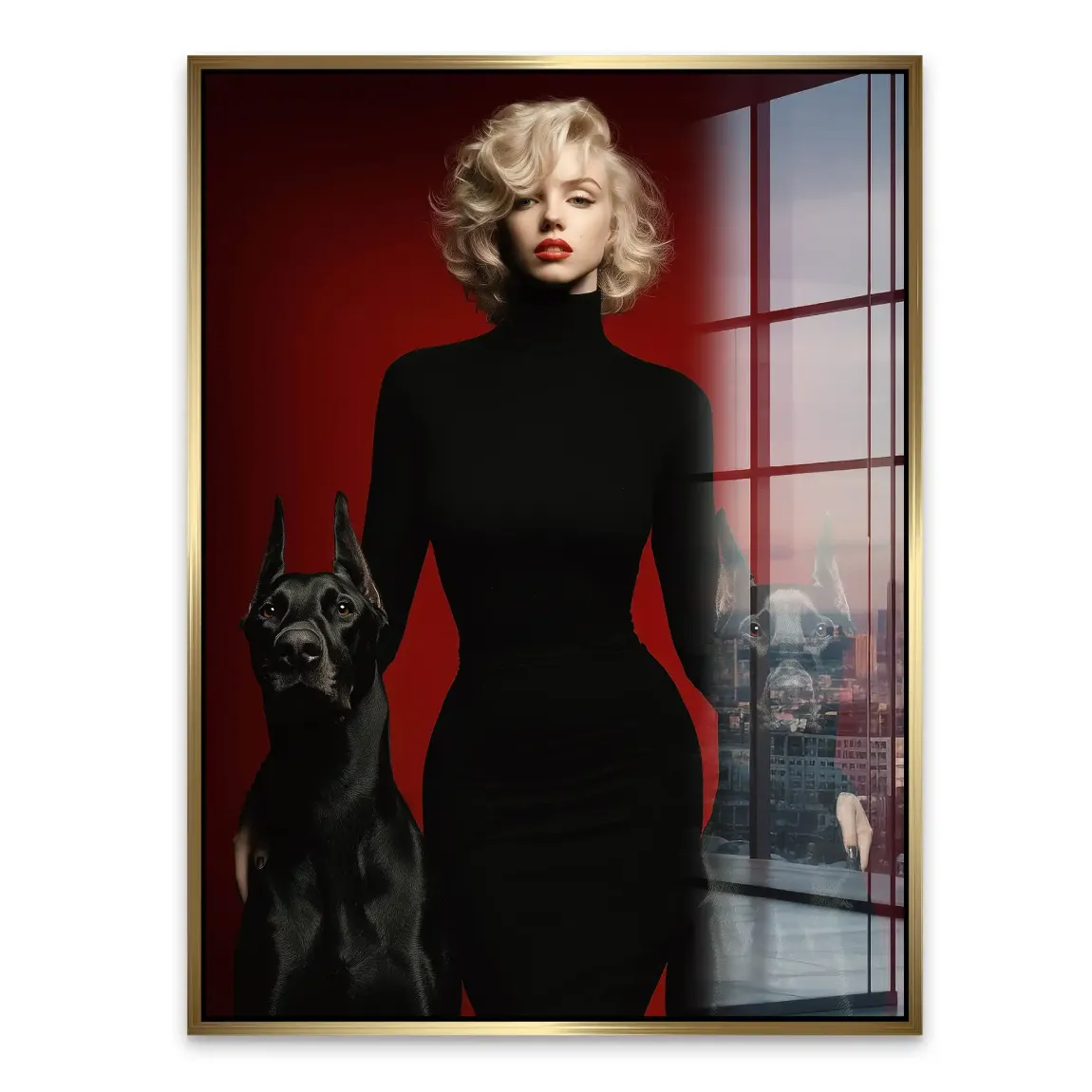 Marilyn Monroe Acrylglas Bild INGALERIE