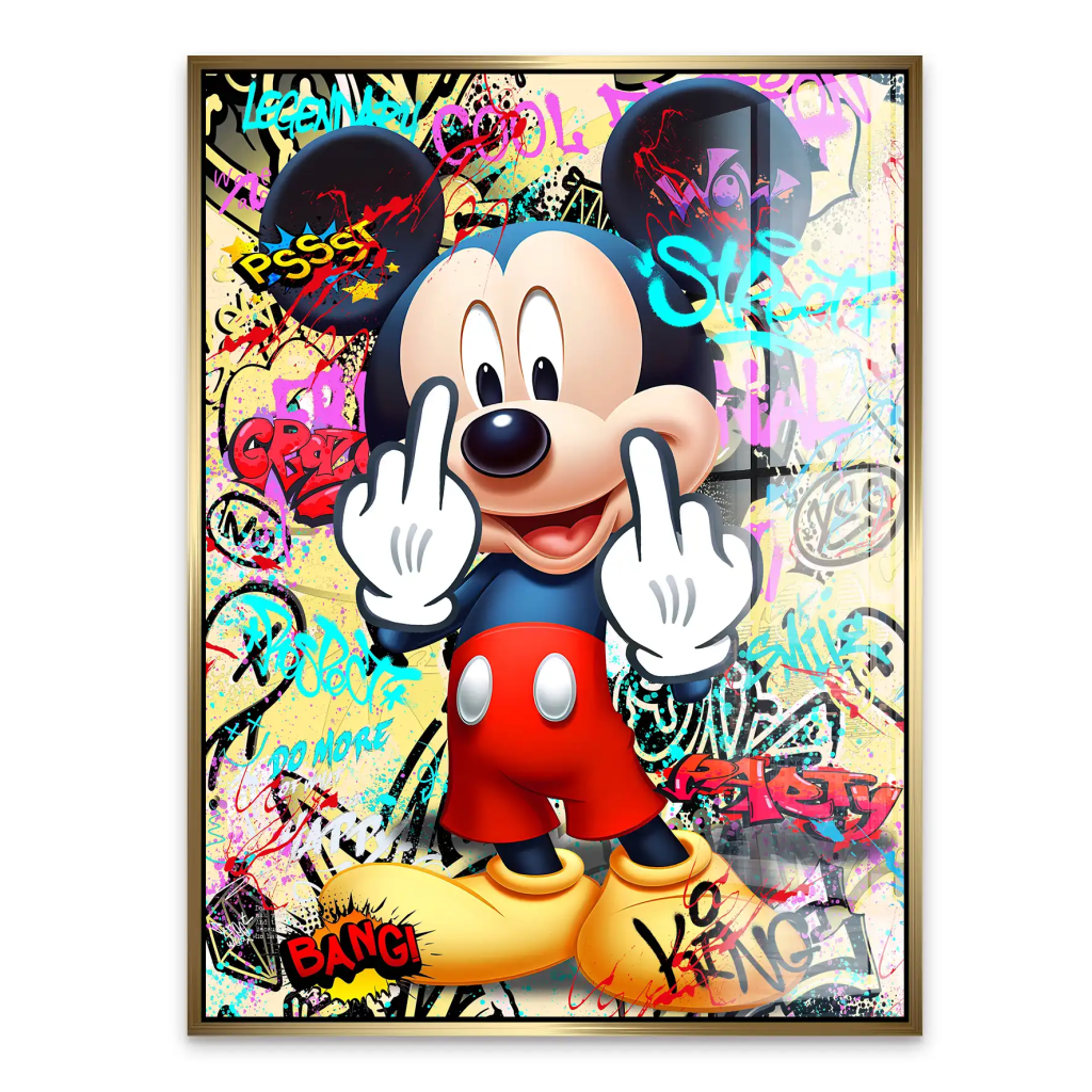 Micky Street Fresh Art Acrylglas Bild INGALERIE