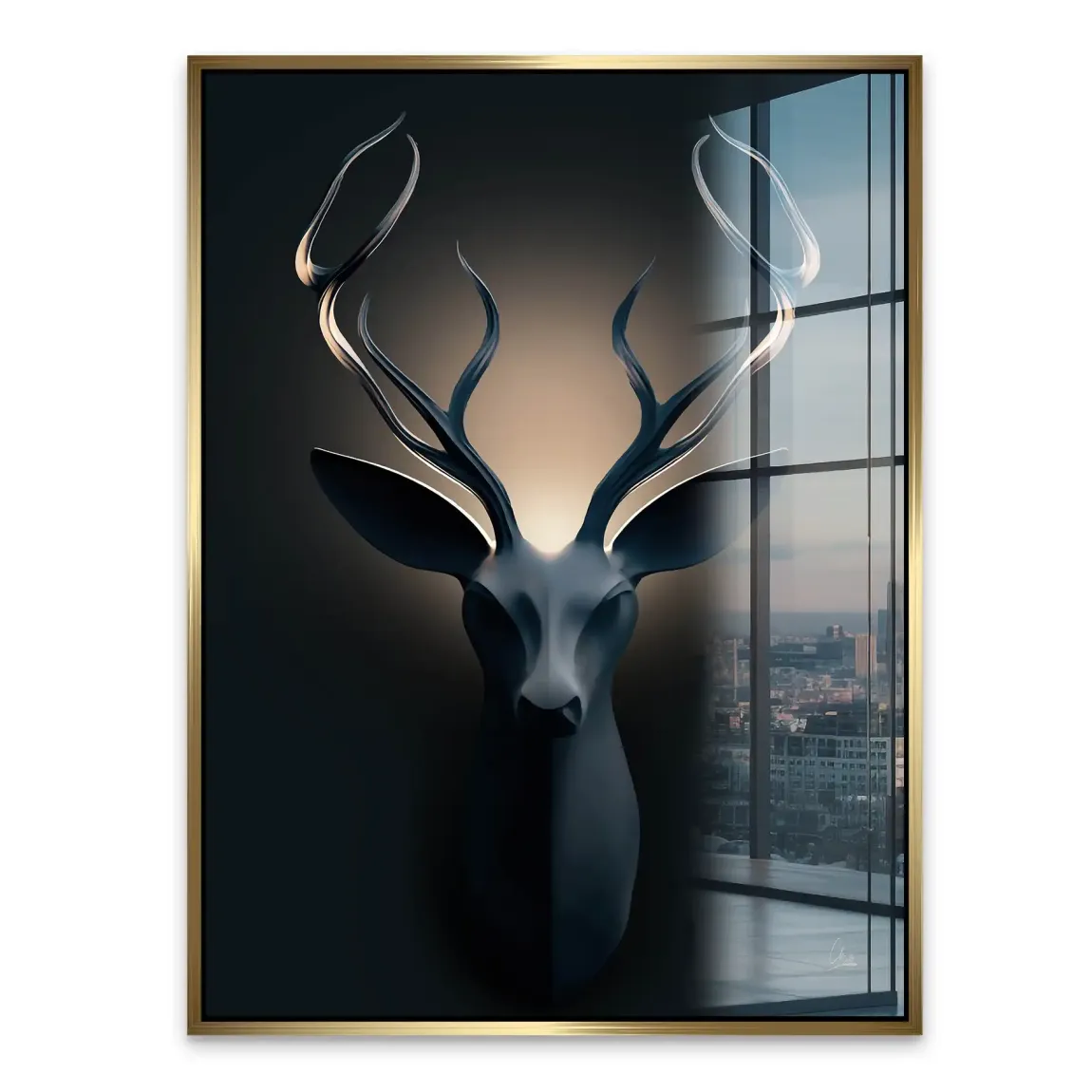 Majestätischer Hirsch Acrylglasbild