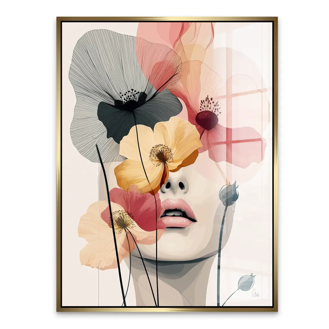 Floral Dream Acrylglasbild