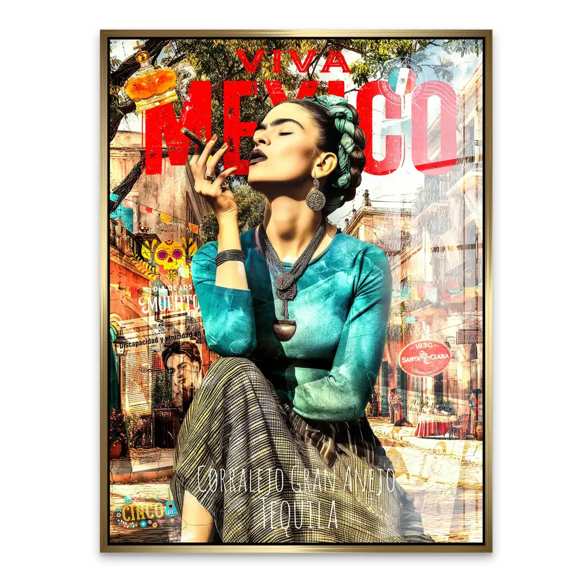 Viva Frida Acrylglasbild INGALERIE