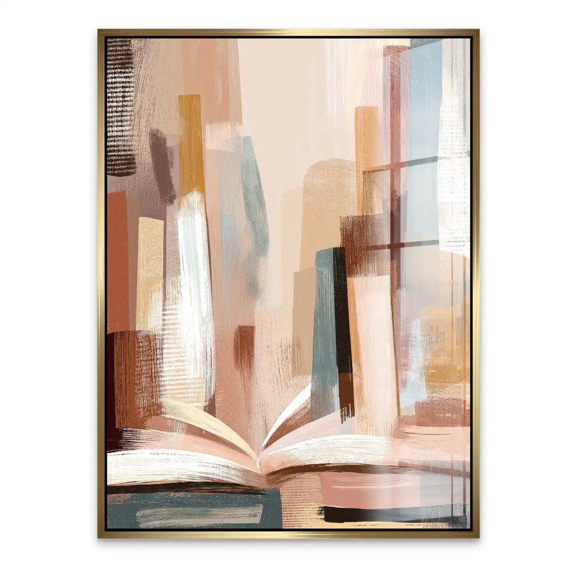 Open Mind Abstrakt Acrylglasbild