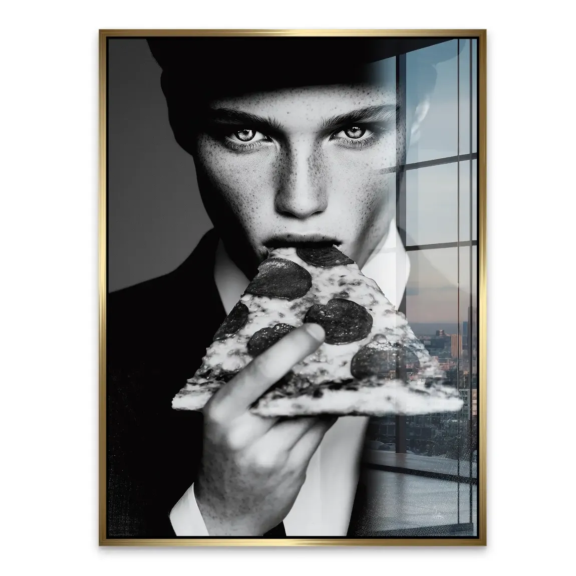 Pizza Charisma Acrylglasbild