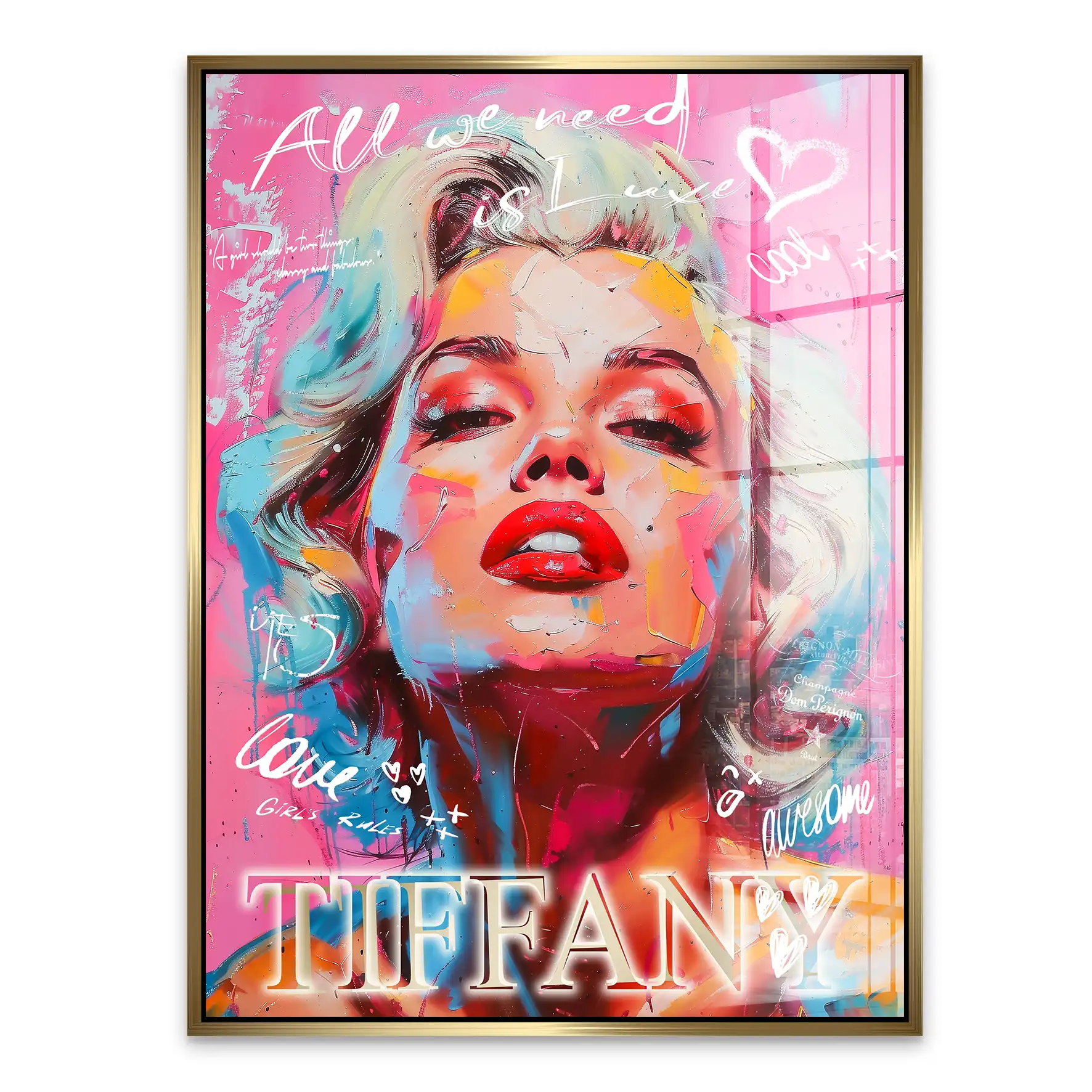 Marilyn Need Luxe Acrylglas Bild INGALERIE