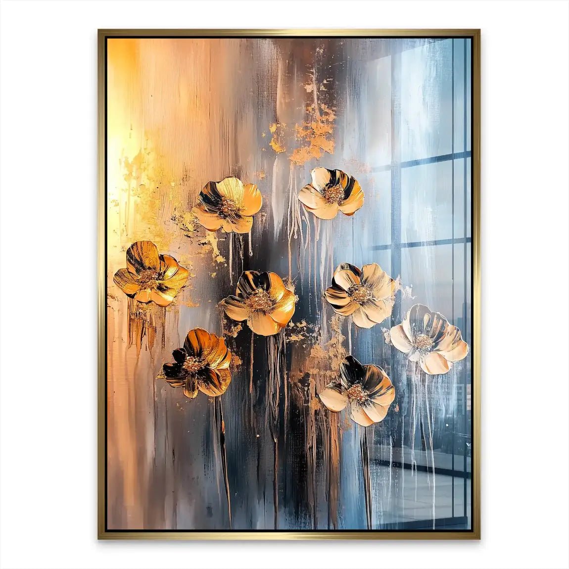 Flower Abstrakt Nr.12 Acrylglasbild INGALERIE