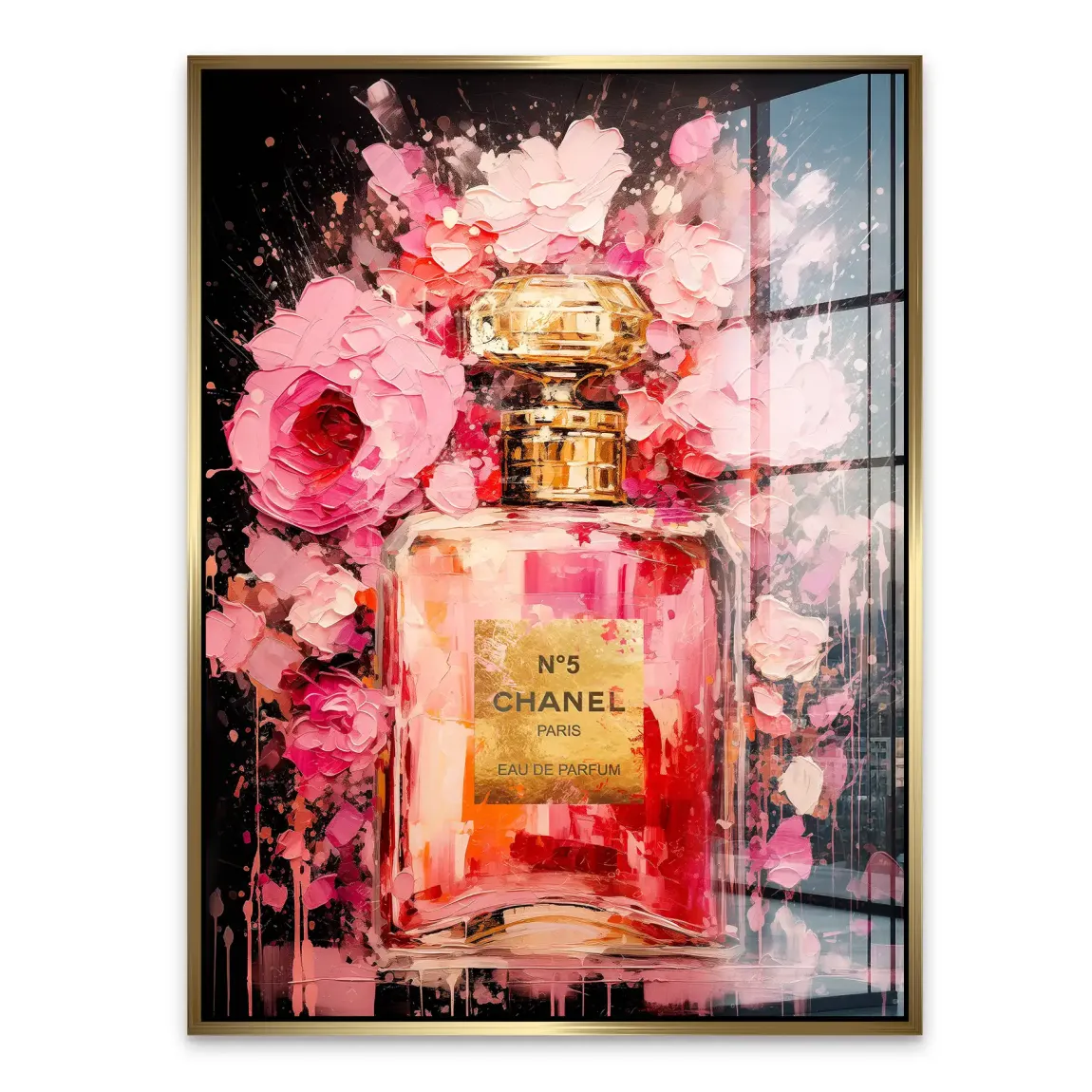 Essence of Velvet Bloom Acrylglasbild INGALERIE