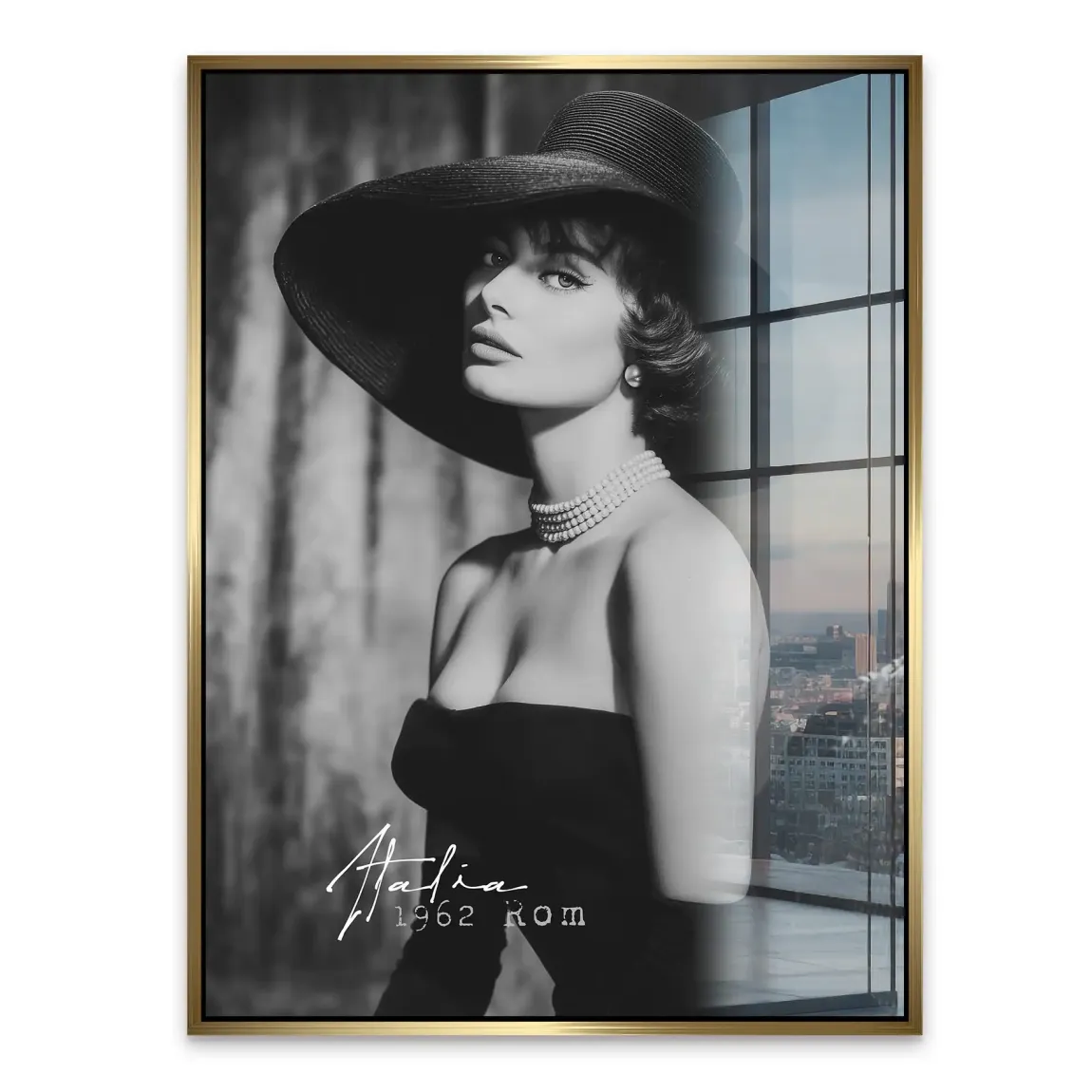 Sophia Loren Italia Acrylglasbild