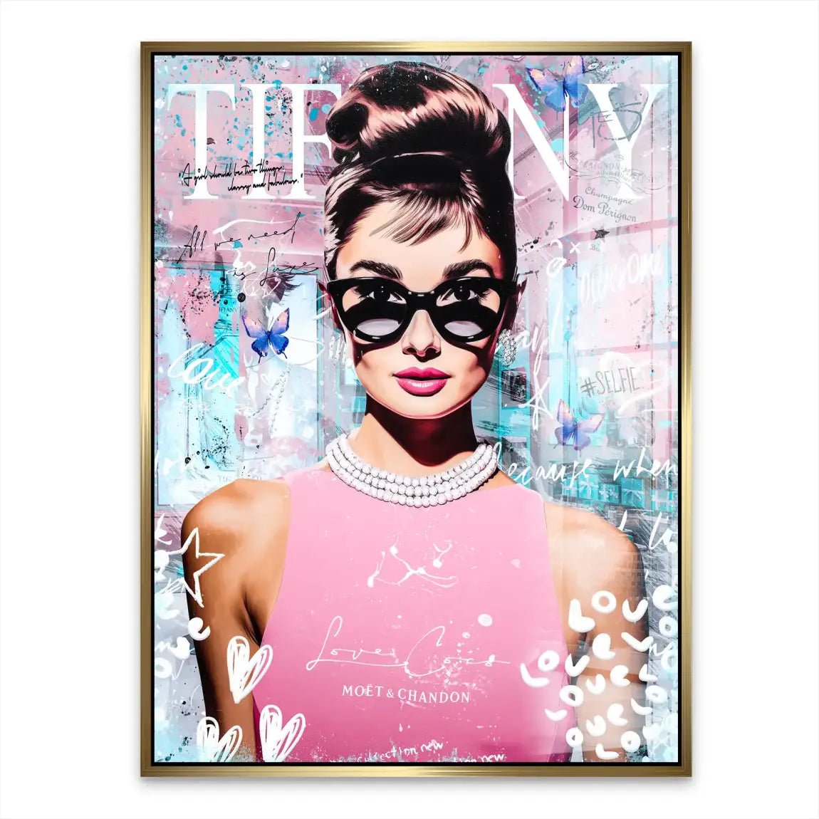 Audrey Tiffany Nr.5 Acrylglasbild INGALERIE