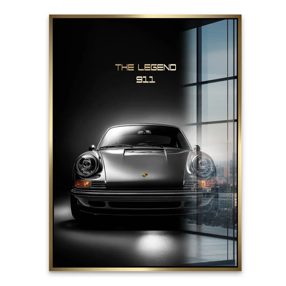 911 Legende Acrylglasbild