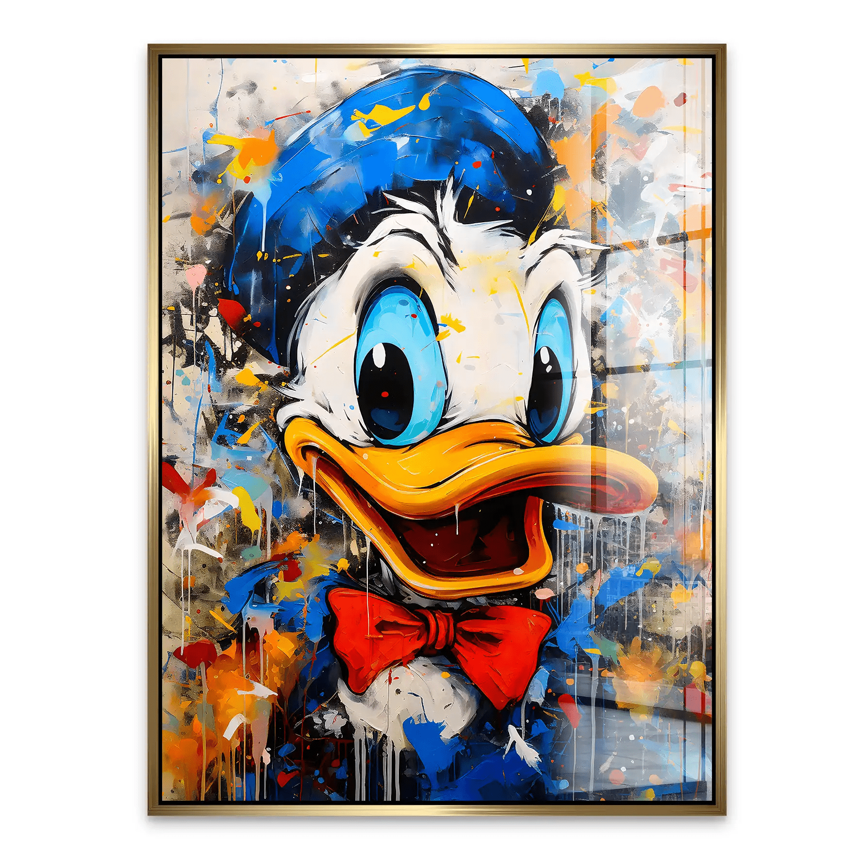 Donald Abstrakt Style Acrylglas Bild INGALERIE