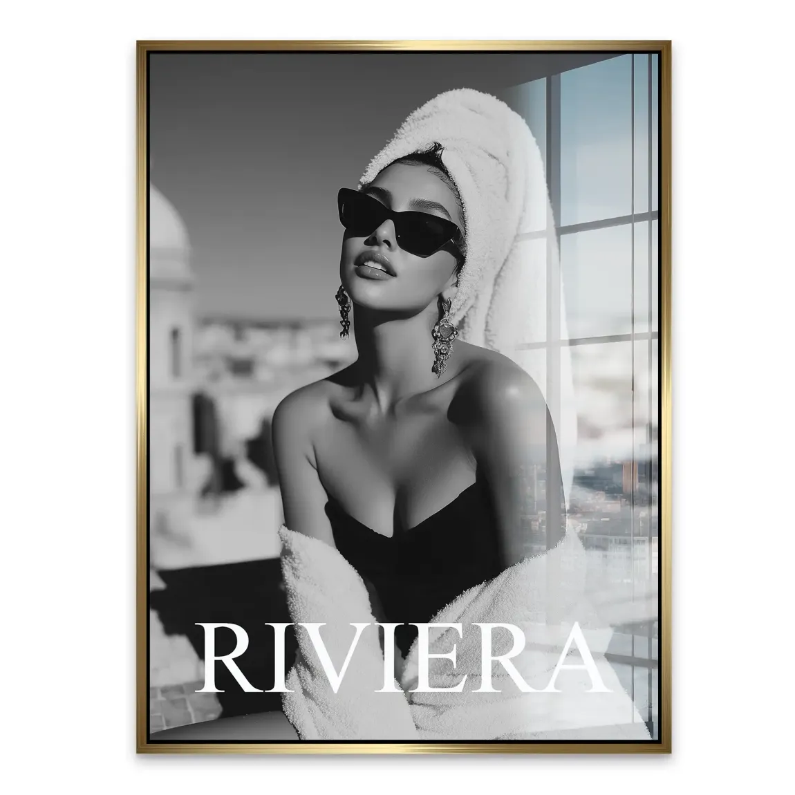 Riviera Glam Acrylglasbild