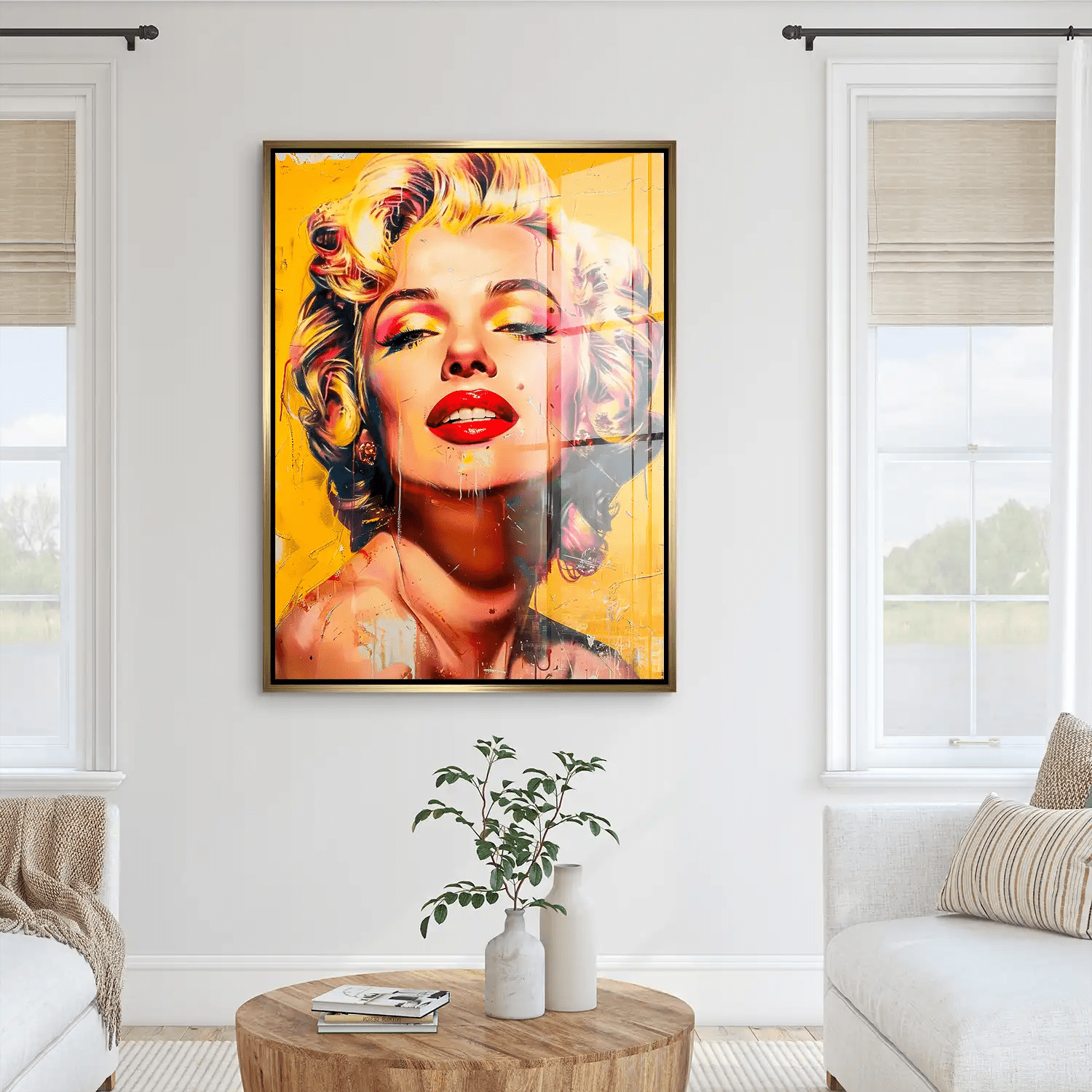 Marilyn Street Style Acrylglas Bild INGALERIE