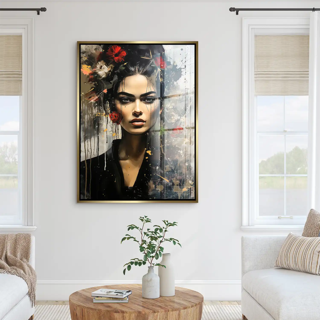 Frida Abstrakt Art Acrylglas Bild INGALERIE