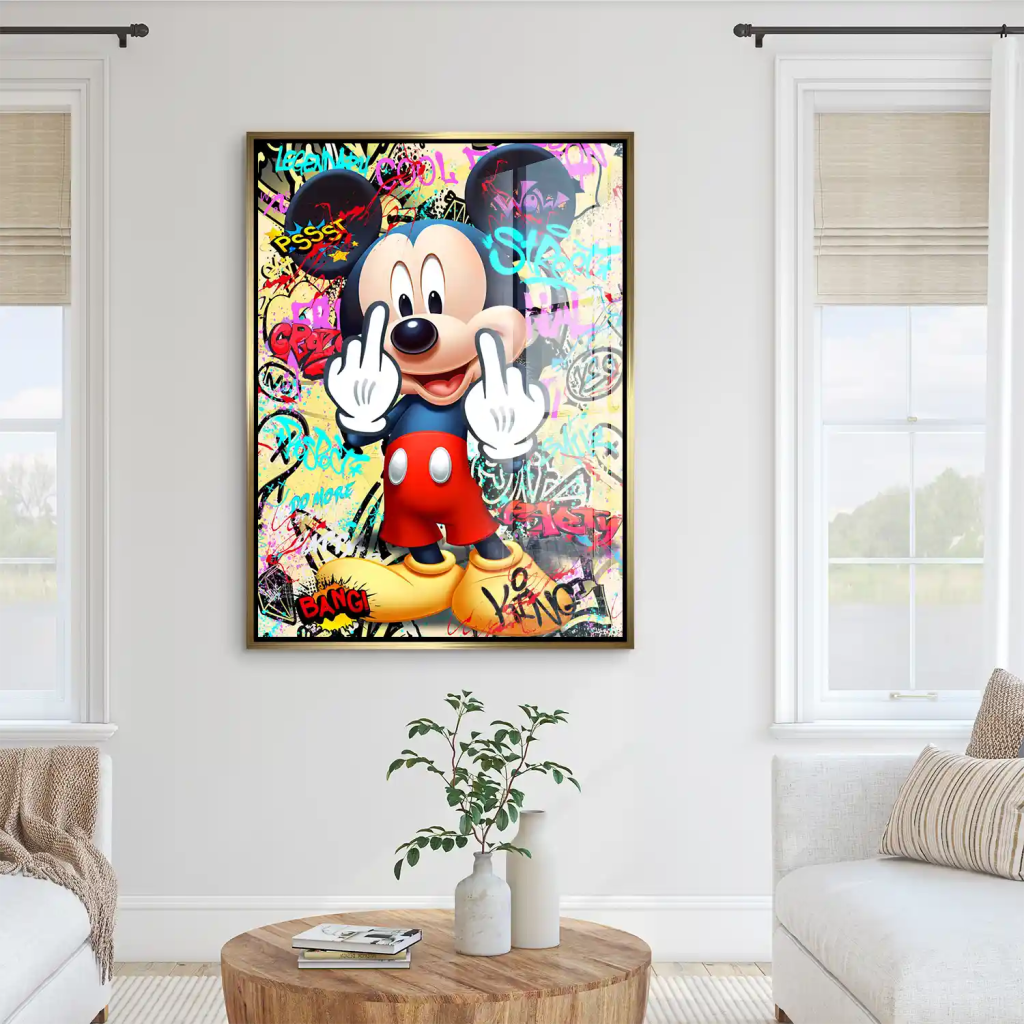 Micky Street Fresh Art Acrylglas Bild INGALERIE