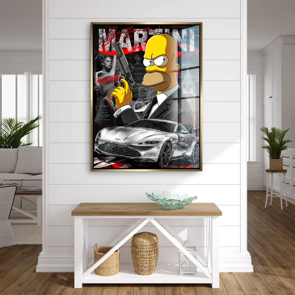 Homer Bond Style Acrylglas Bild INGALERIE