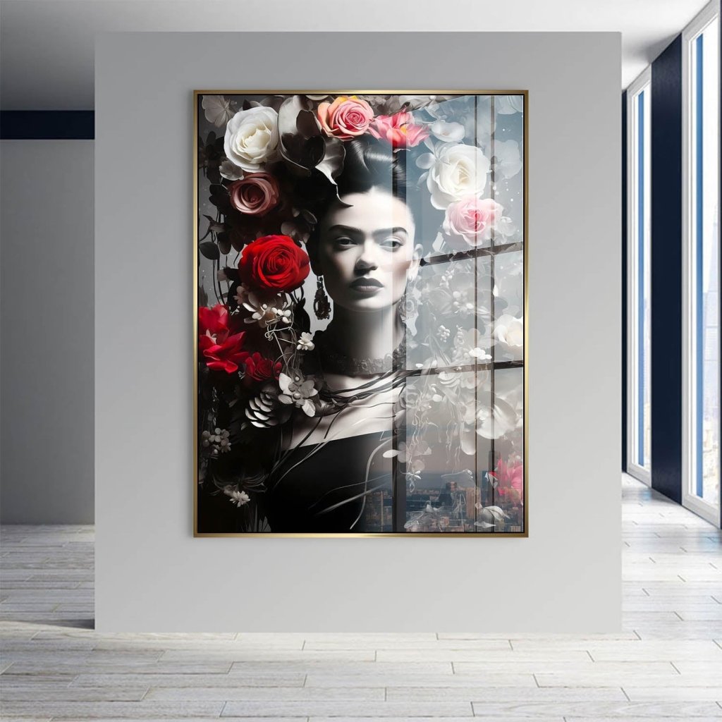 Frida Kahlo Modern Style Acrylglas Bild INGALERIE