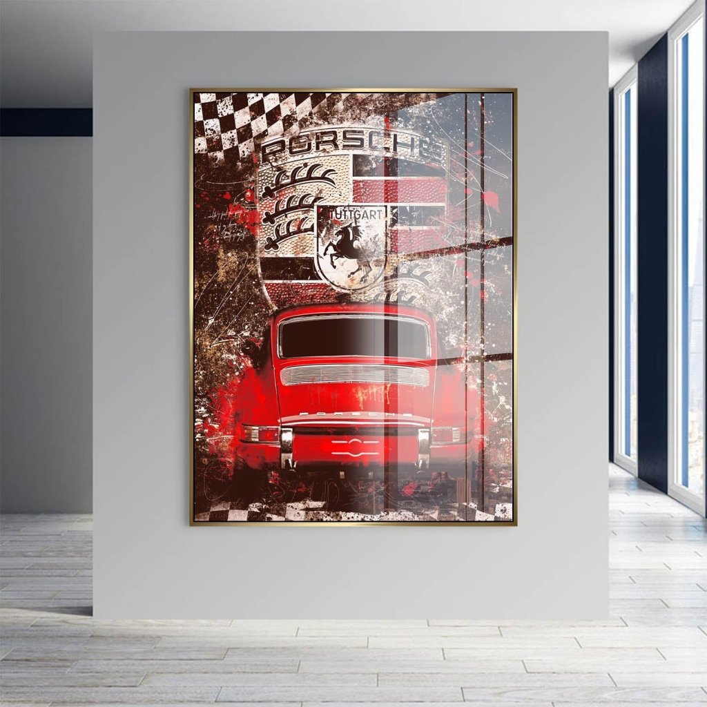 Porsche 911 Classic Style Acrylglas Bild INGALERIE