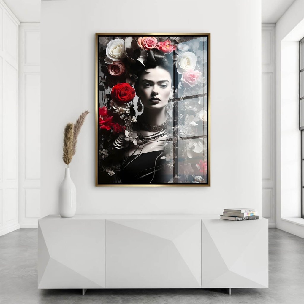 Frida Kahlo Modern Style Acrylglas Bild INGALERIE