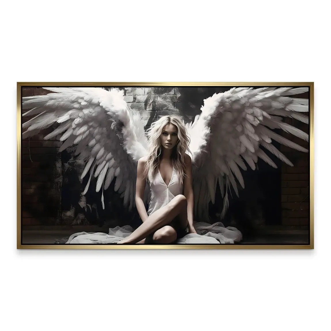 Angel Wings Aludibond Bild