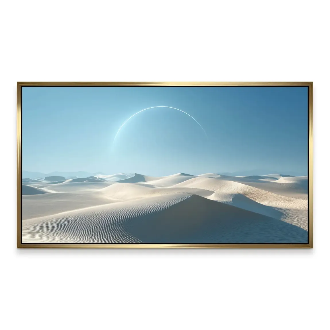 White Desert Aludibond Bild