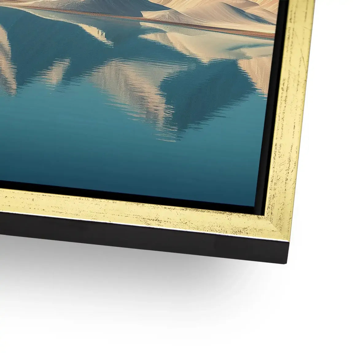 Silent Horizons Aludibond Bild