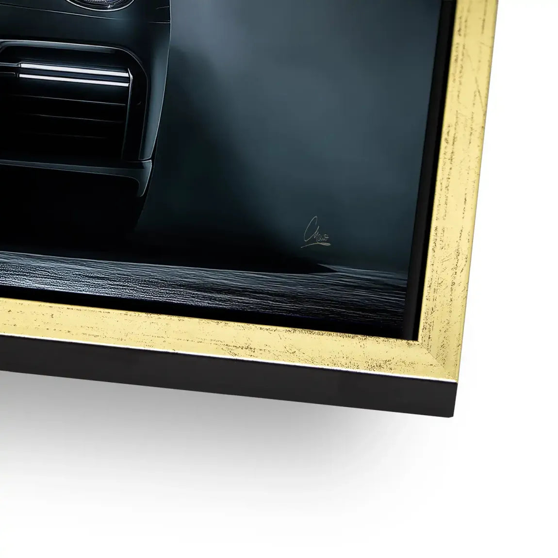 911 Silver Legend Aludibond Bild