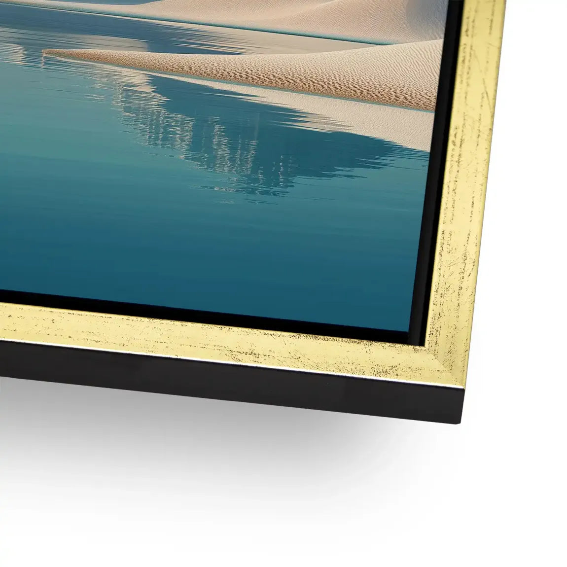 Desert Silence Aludibond Bild