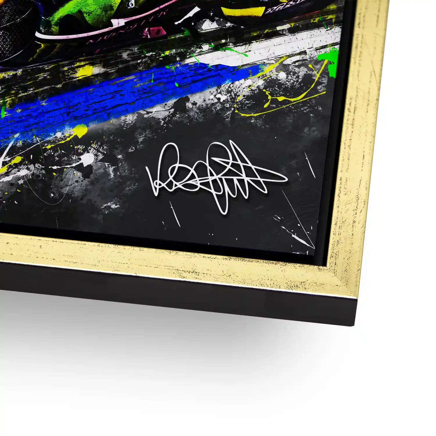 Rossi Yamaha Art Aludibond Bild INGALERiE
