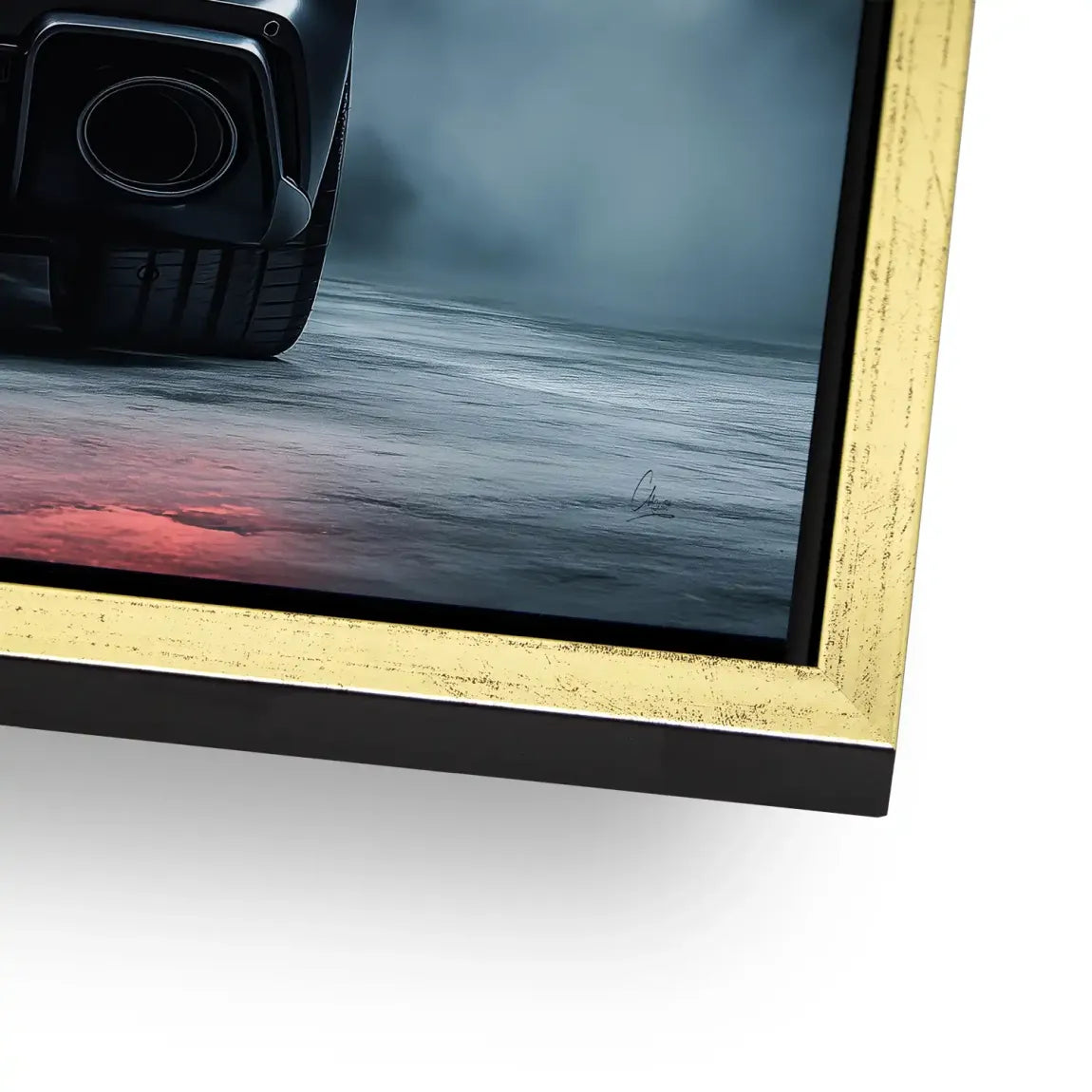 Audi R8 Dark Side Aludibond Bild