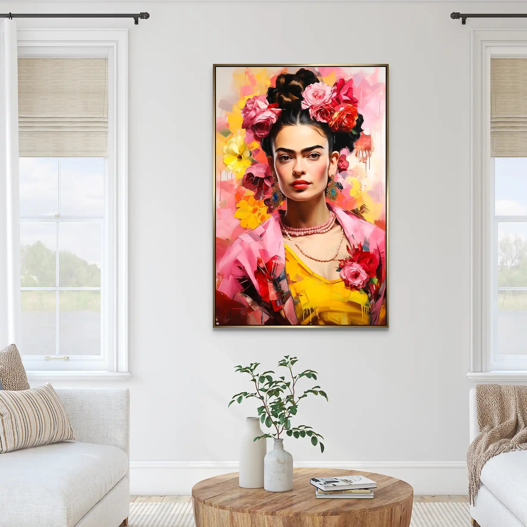 Beauty Frida AluDibond Bild INGALERIE