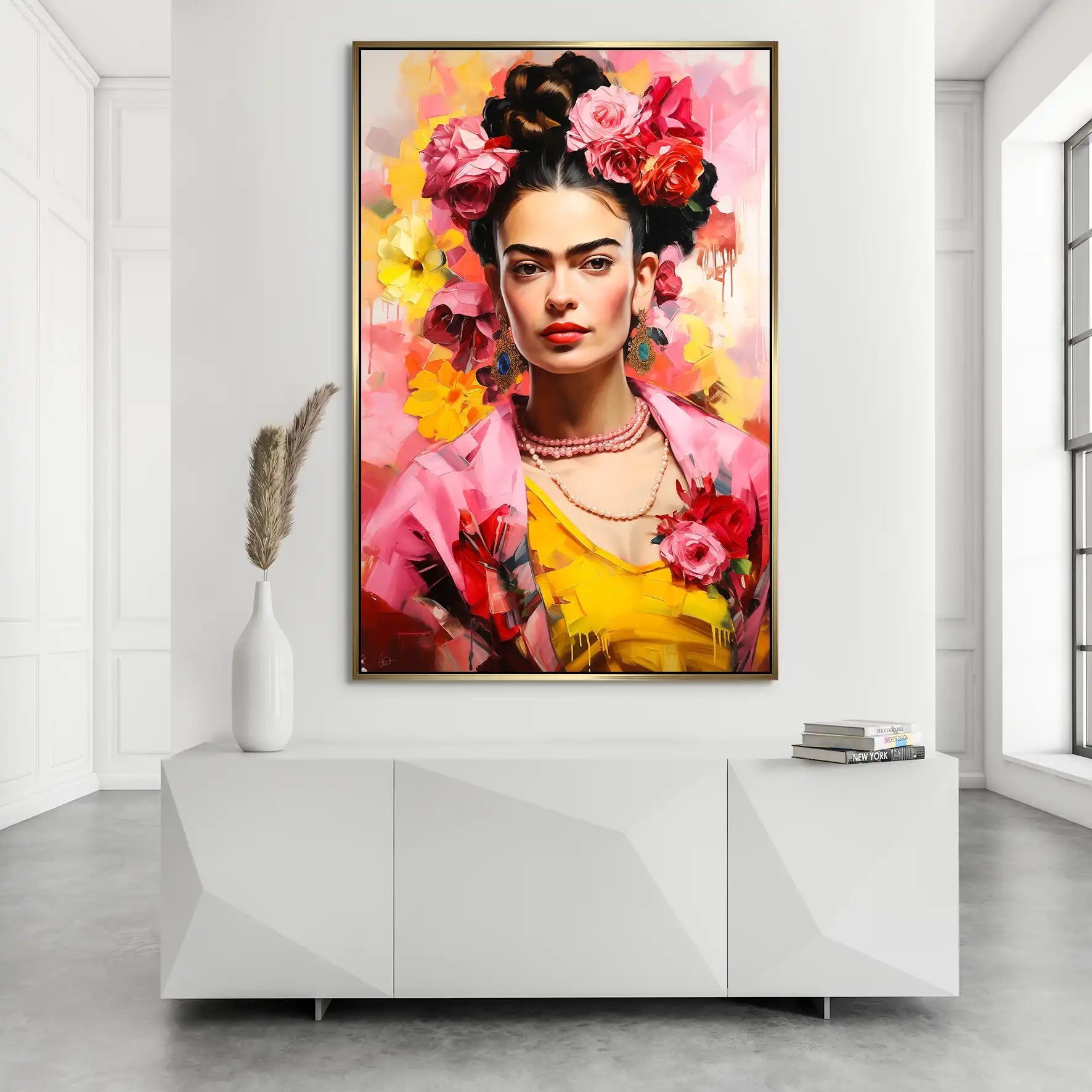 Beauty Frida AluDibond Bild INGALERIE