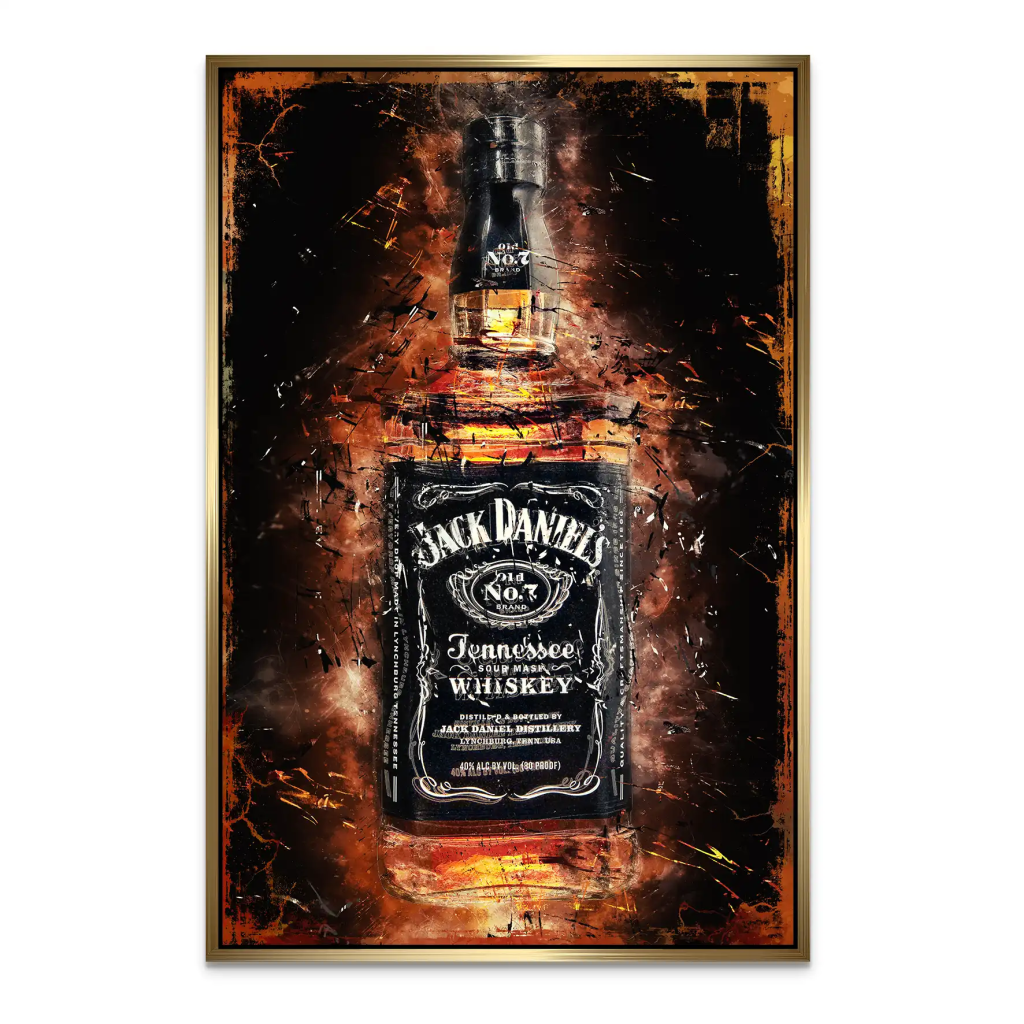 Jack Whisky AluDibond Bild INGALERIE