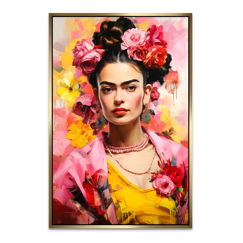 Beauty Frida AluDibond Bild INGALERIE