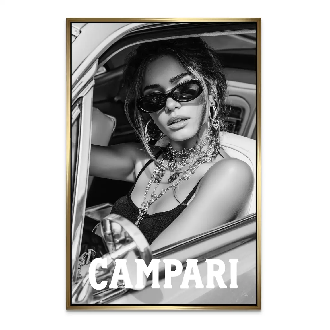 Summer Glam Alu Dibond Bild