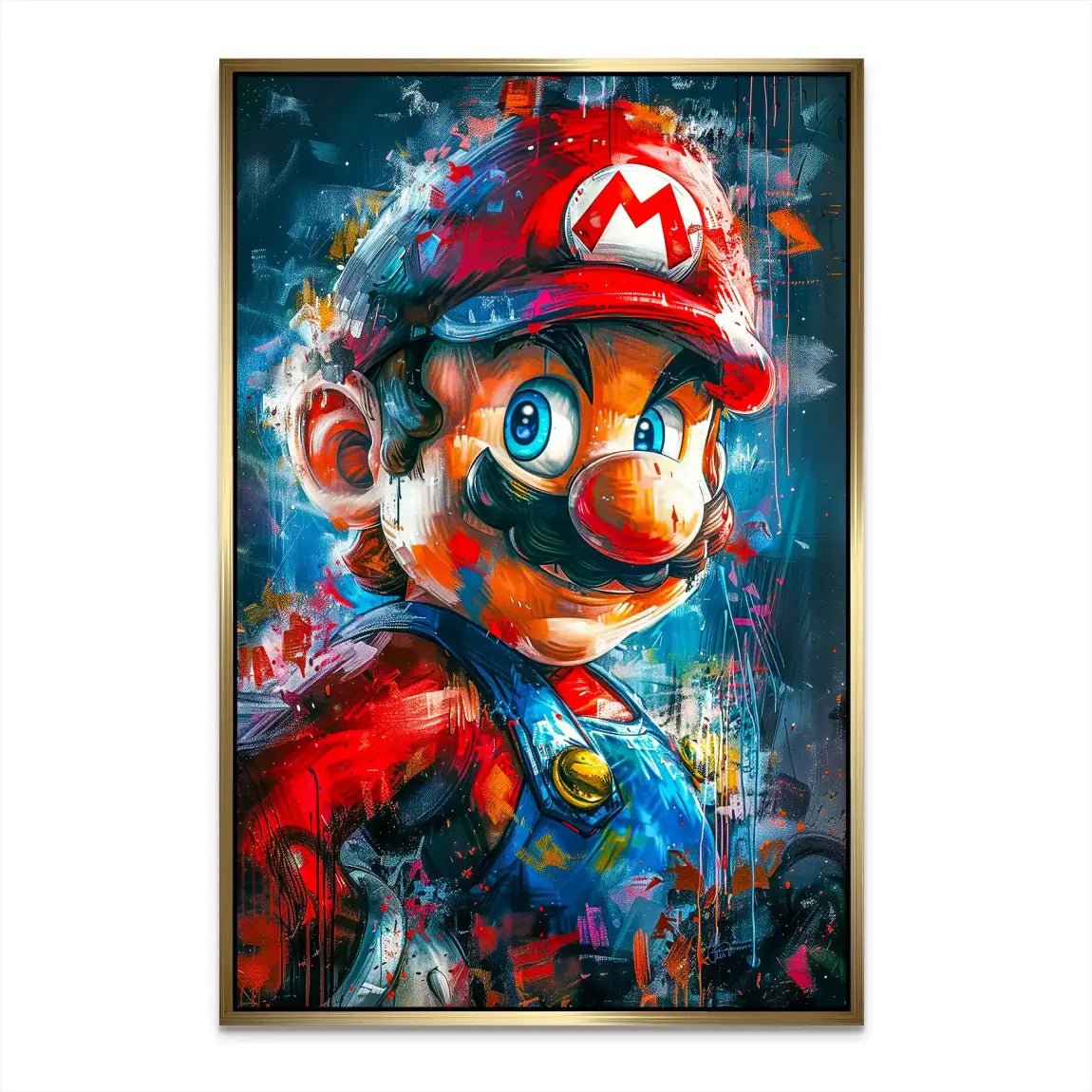 Abstrakt Mario AluDibond Bild INGALERIE