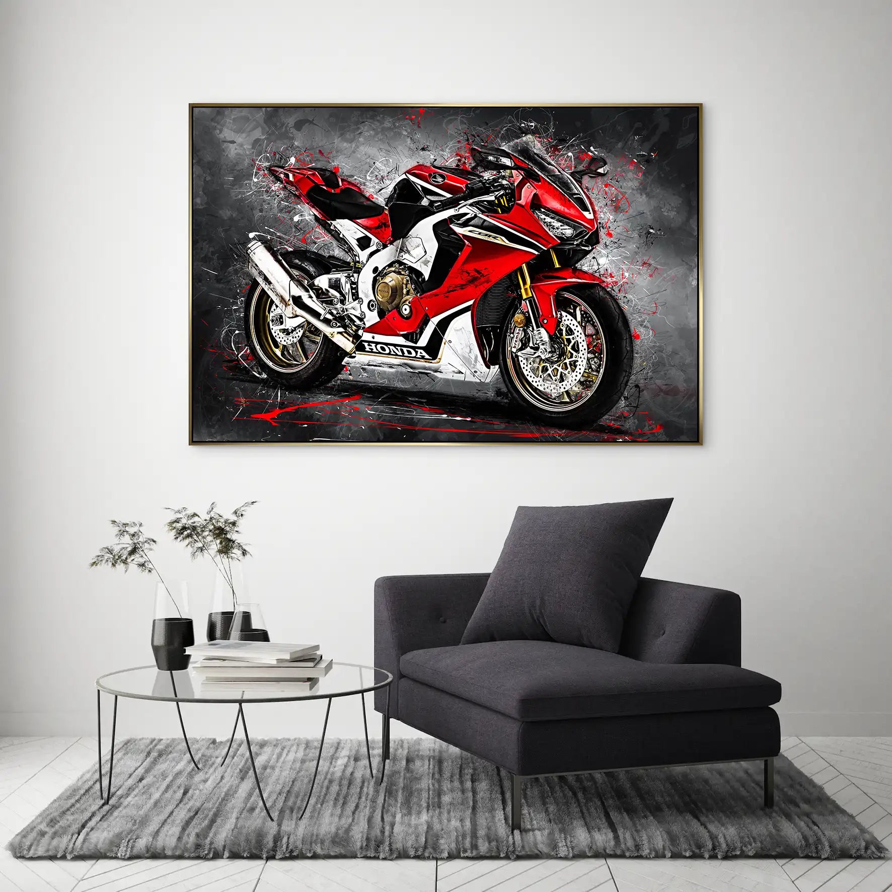 Honda CBR 1000 RR SP AluDibond Bild INGALERIE