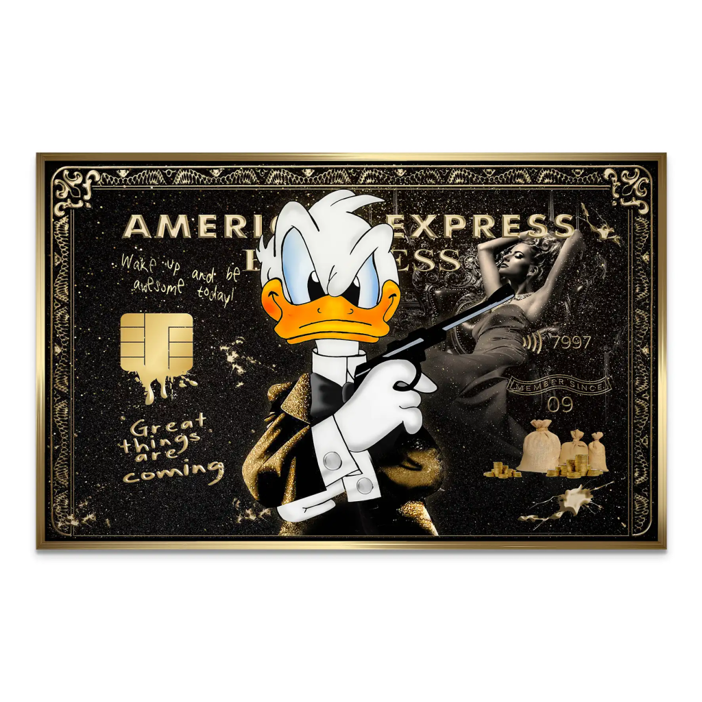 Amex Donald Bond AluDibond Bild INGALERIE