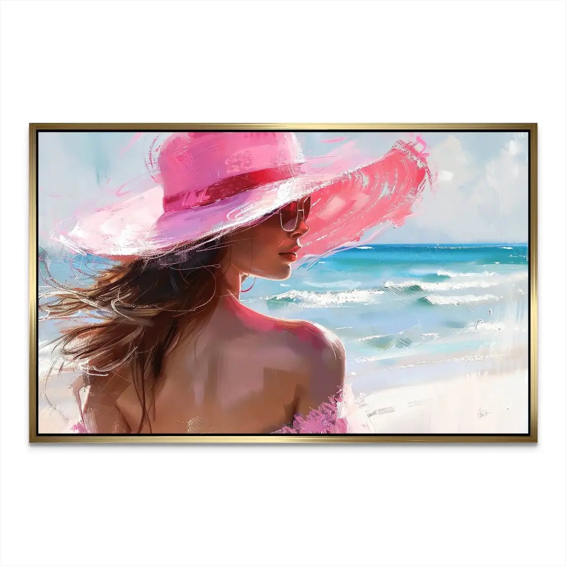 Beach Beauty Nr.5 Alu Dibond Bild INGALERIE