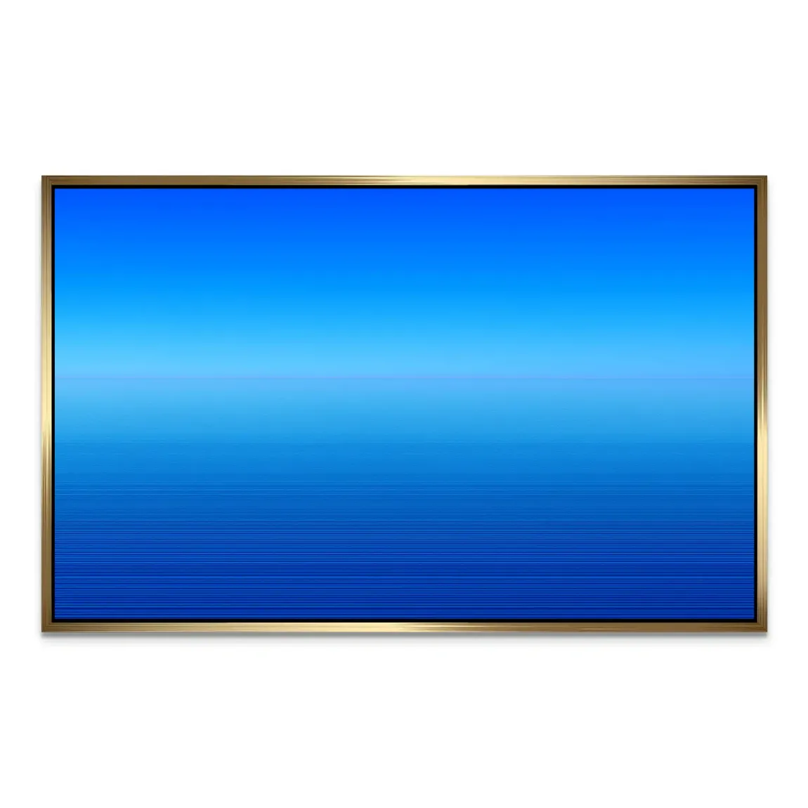 Blauer Horizont AluDibond Wandbild