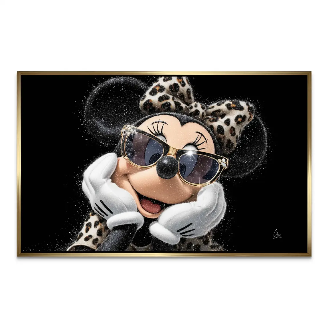 Minnie Maus Chic Spark AluDibond Bild