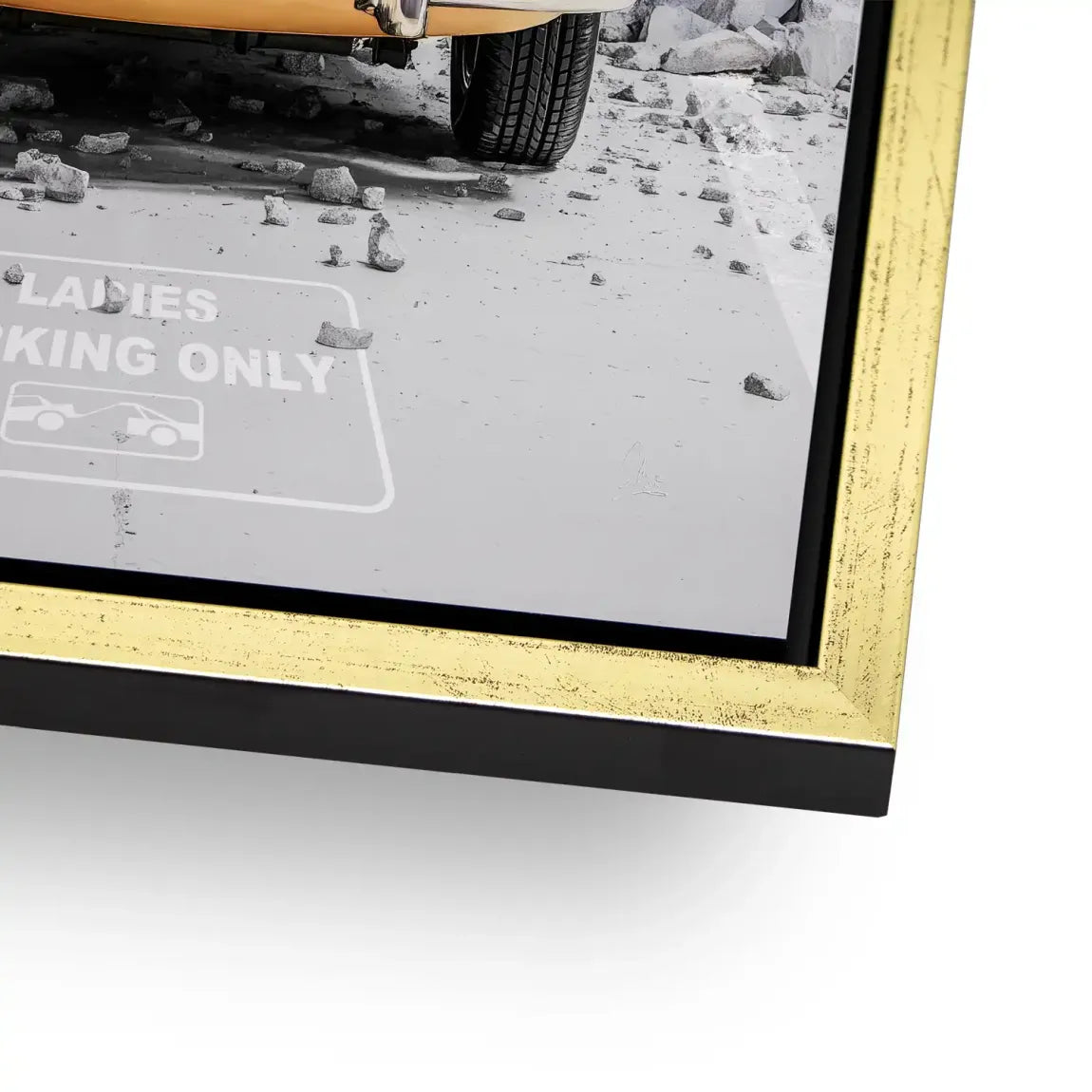 Luxury Shopping Alu Dibond Bild