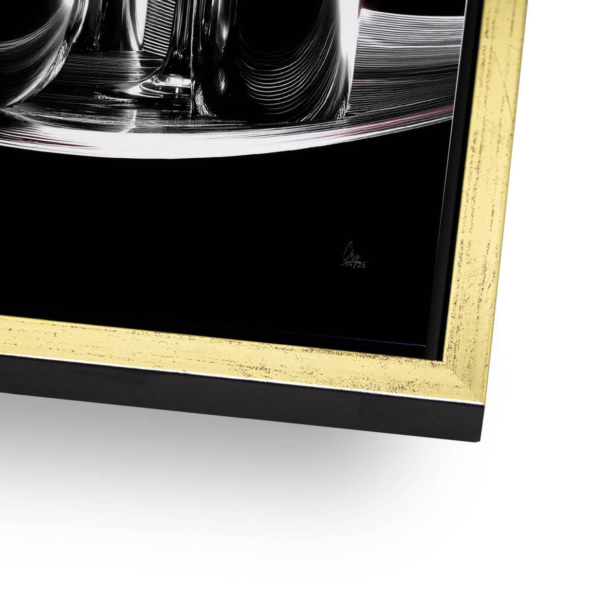 Wein Noir Alu Dibond Wandbild