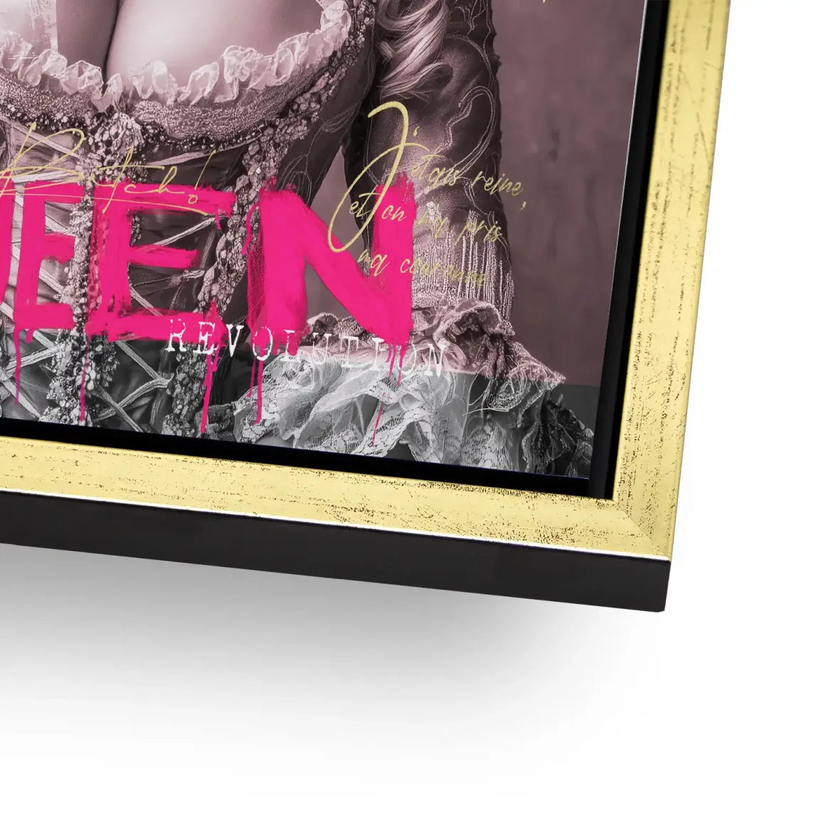 Marie Antoinette Queen Pop Art Alu Dibond Bild