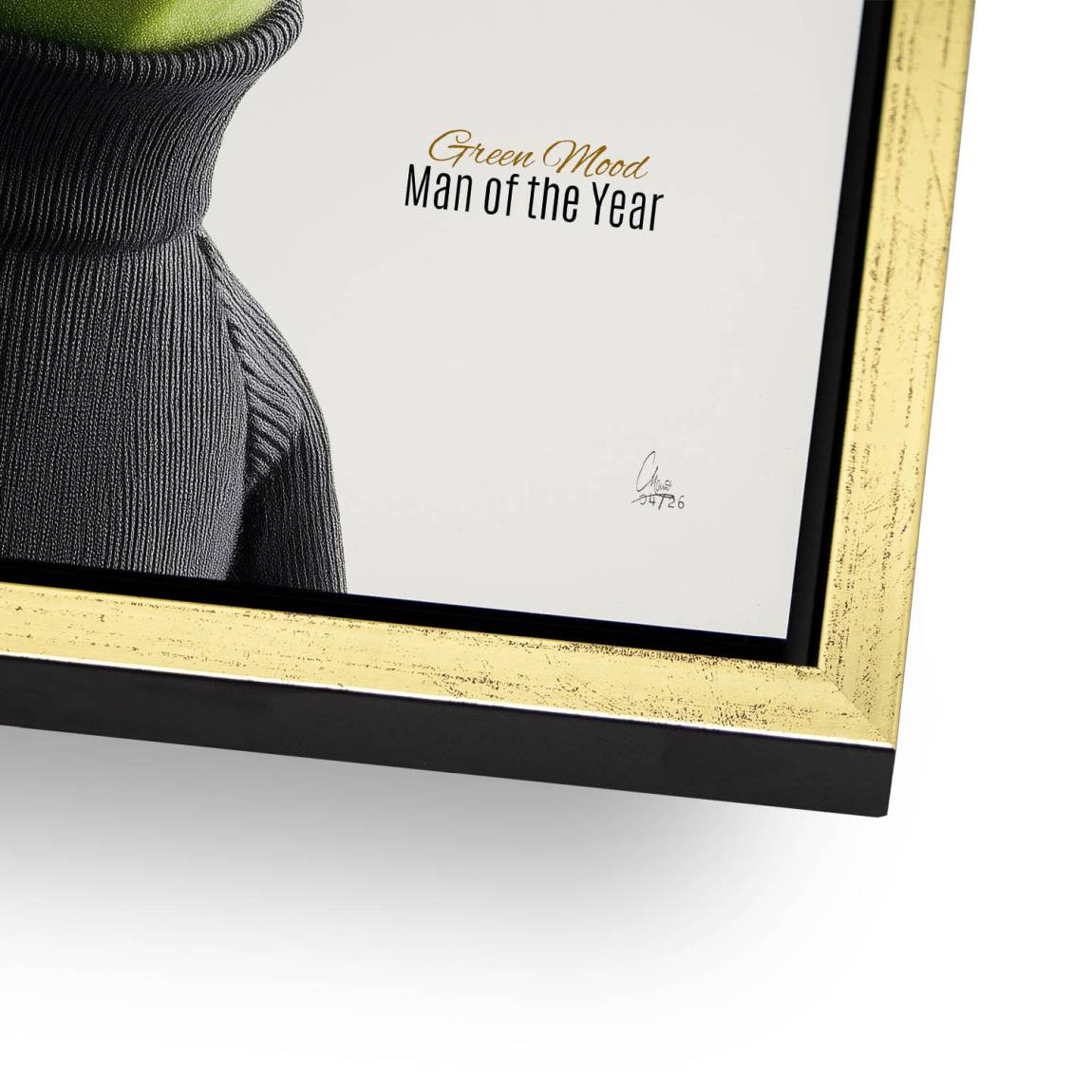 Kermit Couture Alu Dibond Wandbild
