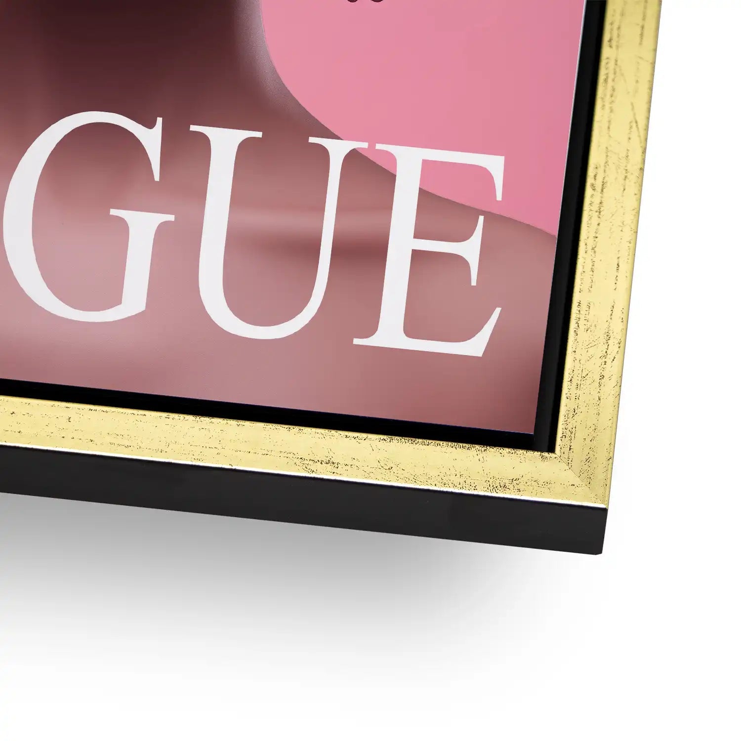 Pink Vogue AluDibond Bild INGALERIE