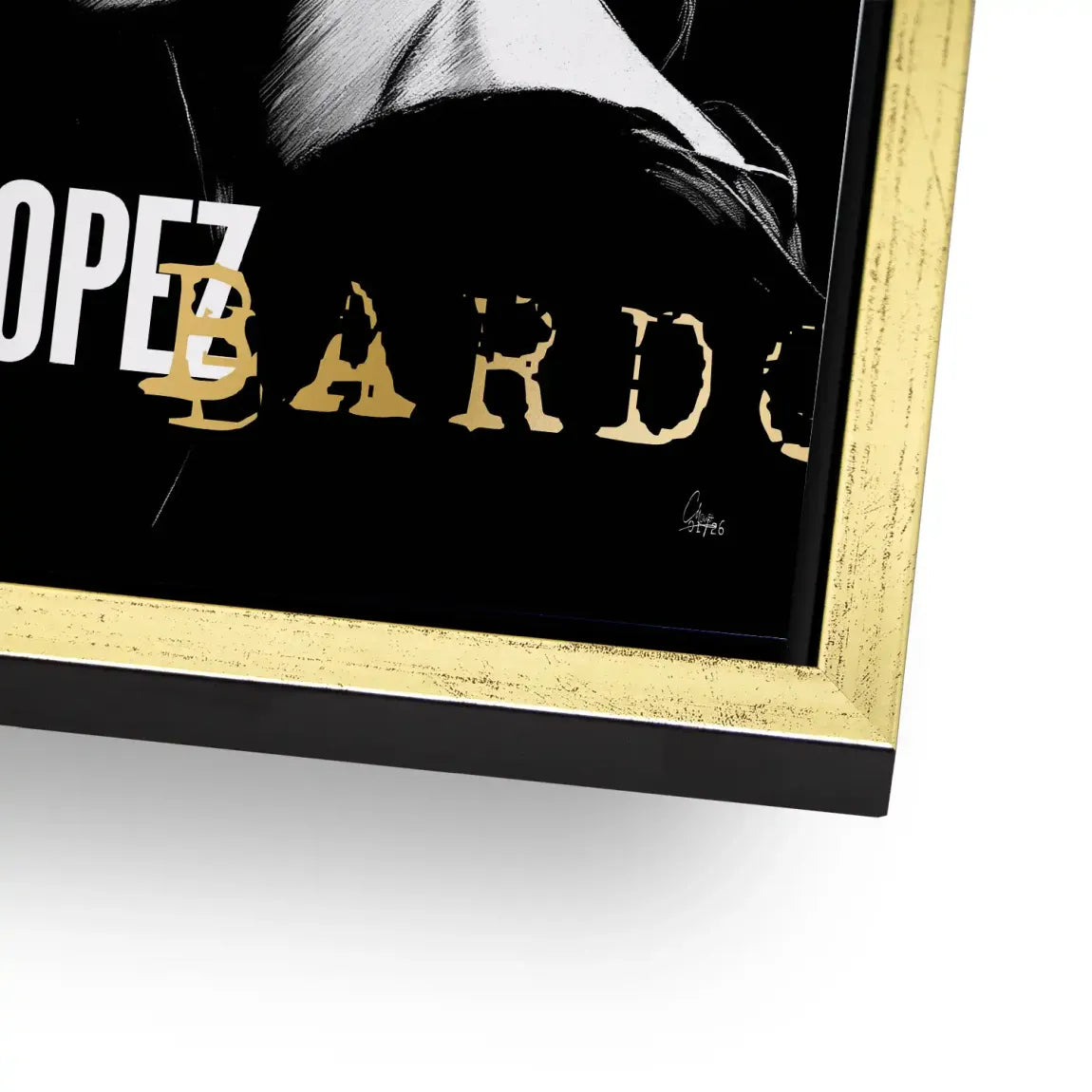 Brigitte Bardot Smoke Alu Dibond Bild